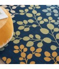 Nourison Caribbean Square Area Rug CRB01-Navy