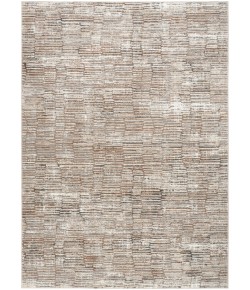 Nourison Sustainable Trends 6' X 9' Ivory Mocha Modern Indoor Rug