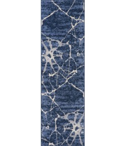 Calvin Klein Ck001 Riverflow - Rfv05 Blue Area Rug 2 ft. 3 in. X 7 ft. 3 in. Runner