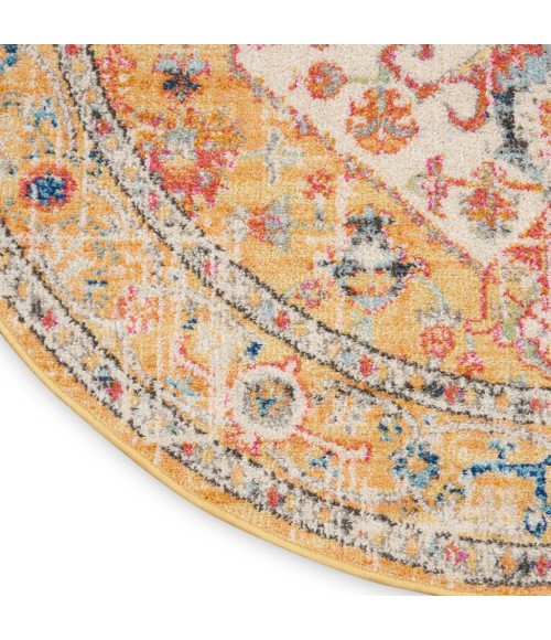 Nourison Passion Area Rug PSN23-Ivory/Yellow