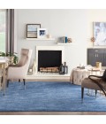 Nourison Essentials Area Rug Nourison Nourison Essentials Navy Blue Area Rug NRE01 Navy Blue 10' x 14'