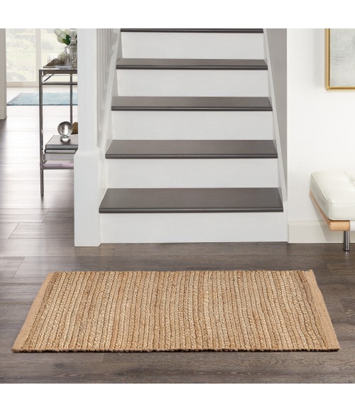 Nourison Natural Jute Area Rug NJT01 Natural