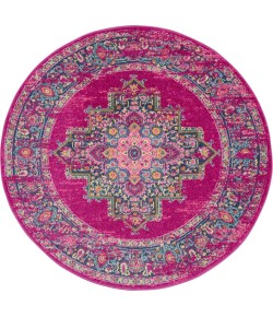 Nourison Passion - Psn03 Fuchsia Area Rug 8 ft. X Round