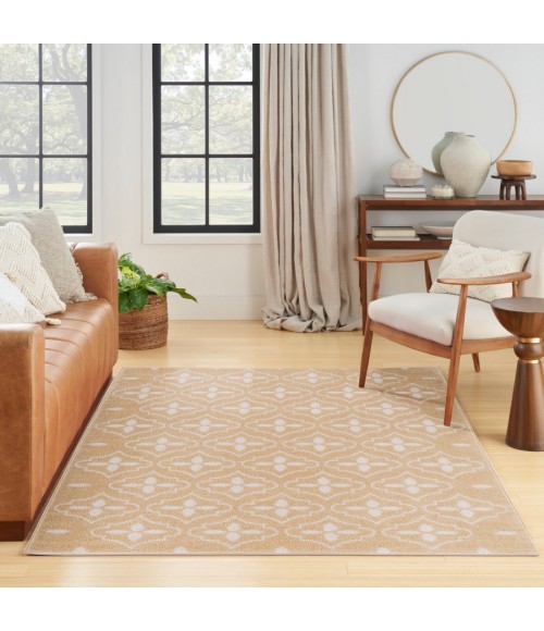 Nourison Home Nourison Essentials Beige Ivory NRE04 4 ft. X 6 ft. Rectangle Rug