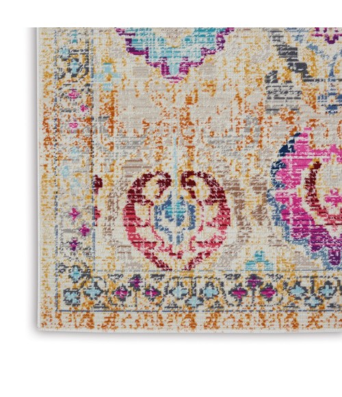 Nourison VINTAGE KASHAN Area Rug Nourison Vintage Kashan Area Rug VKA04-Ivory/Multicolor