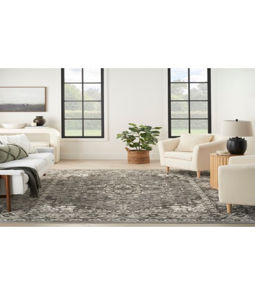 Nourison Concerto Grey CNC05 7 ft. 10 in. X 9 ft. 10 in. Rectangle Rug