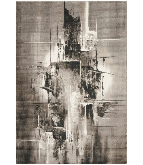 Nourison Twilight Area Rug TWI30 Grey/Ivory/Black