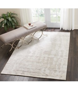 Nourison Ellora - Ell01 Ivory Grey Area Rug 5 ft. 6 X 7 ft. 5 Rectangle