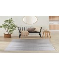 Nourison Vintage Home Grey VNH07 6 ft. X 9 ft. Rectangle Rug