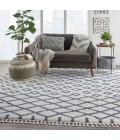 Nourison Moroccan Shag Area Rug MRS01-White