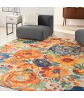 Nourison ALLUR Area Rug Nourison Allur Area Rug ALR07-Ivory Multicolor