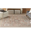 Nourison Oushak Home Rust OUS01 5 ft. 5 in. X 7 ft. 3 in. Rectangle Rug