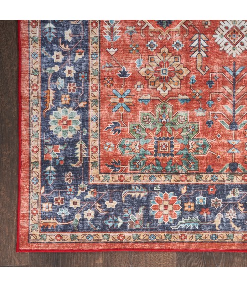 Nourison Fulton Area Rug FUL12 Rust