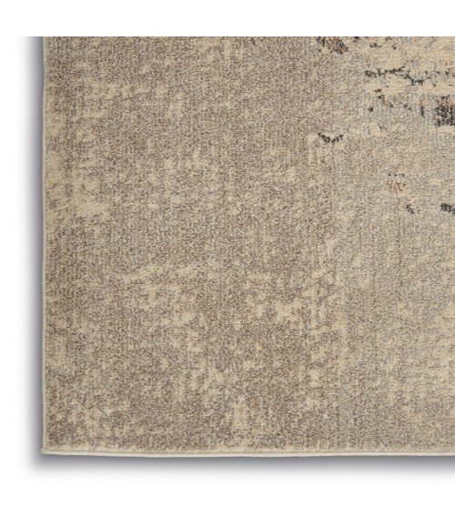 Nourison Celestial Runner Area Rug CES02-Ivory/Grey