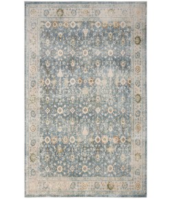 Nourison Astra Machine Washable Teal Beige ASW16 7 ft. 10 in. X 10 ft. Rectangle Rug
