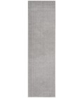 Nourison Essentials Silver Grey Area Rug NRE01-Silver Grey