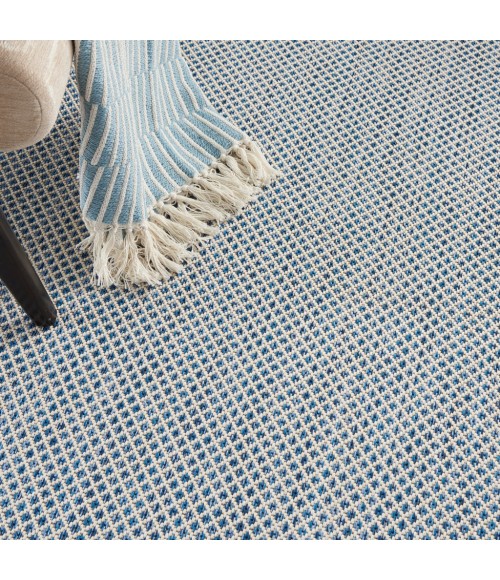 Nourison Courtyard Area Rug COU01-Ivory Blue
