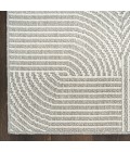 Nourison Natural Texture Grey Ivory NTX02 8 ft. Rect. Rug