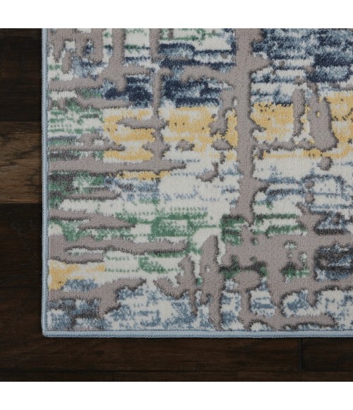 Nourison URBAN CHIC Area Rug Nourison Urban Chic Area Rug URC01-Grey/Multicolor