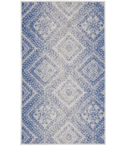 Nourison Whimsicle - Whs17 Ivory Blue Area Rug 3 ft. X 5 ft. Rectangle