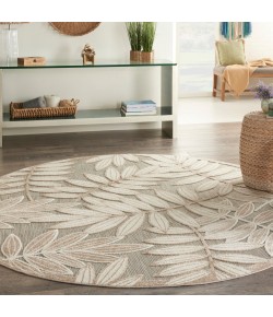 Nourison Aloha - Alh18 Natural Area Rug 7 ft. 10 X Round