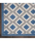 Nourison Aloha Area Rug ALH26 Blue/Grey 12' x 15'