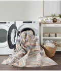 Nourison Astra Machine Washable Area Rug Nourison Astra Machine Washable Area Rug ASW08 Ivory/Multi