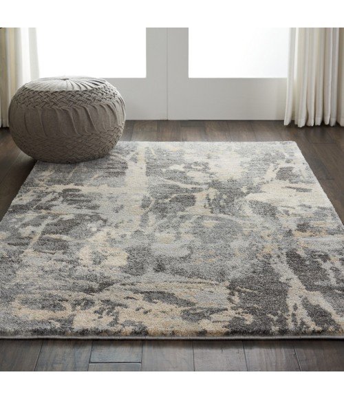 Nourison Fusion Area Rug FSS10-Grey
