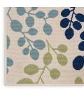Nourison Caribbean Square Area Rug CRB01-Ivory