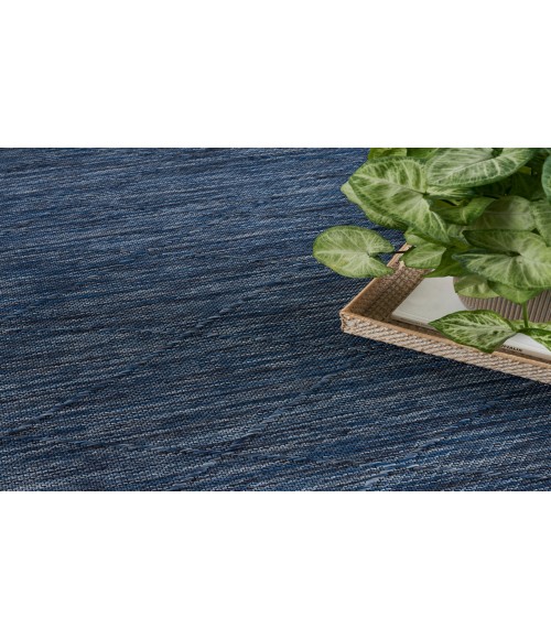 Nourison Practical Solutions Navy Blue PSL01 7 ft. X 10 ft. Rectangle Rug