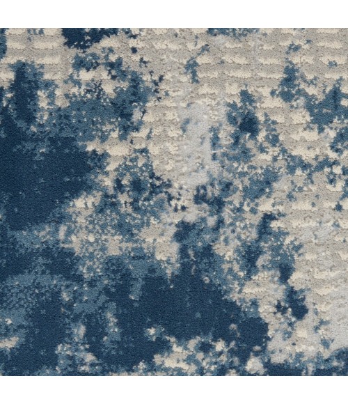 Nourison RUSTIC TEXTURES Area Rug Nourison Rustic Textures Area Rug RUS16-Grey/Blue