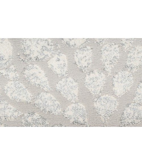 Nourison Ambiance Grey Silver AMI02 5 ft. 3 in. X 7 ft. 3 in. Rectangle Rug