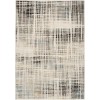 Nourison Home Washable Decor Ivory Blue WSD07 5 ft. 3 in. X 7 ft. Rectangle Rug