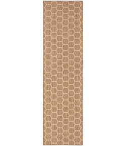 Nourison Reversible Indoor Outdoor Natural RVB01 2 ft. 2 in. X 8 ft. Rect. Rug