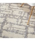 Nourison Luna Ivory Grey LUN02 8 ft. X 10 ft. Rect. Rug