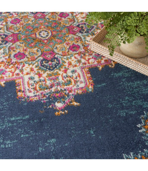 Nourison Passion Area Rug PSN03 Navy