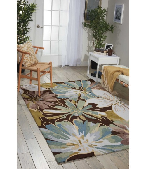 Nourison Fantasy Area Rug FA16-Chocolate