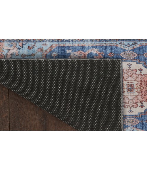 Nourison Fulton Blue FUL11 2 ft. X 3 ft. Rectangle Rug