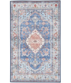 Nourison Fulton Blue FUL11 2 ft. X 3 ft. Rectangle Rug