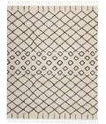 Nourison Moroccan Shag Area Rug MRS01-Cream