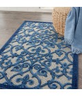 Nourison Aloha Area Rug ALH21-Grey/Blue