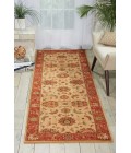 Nourison Living Treasures Runner Area Rug LI04-Ivory/Red