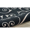 Nourison Home & Garden Area Rug RS019 Black 10' x 13'