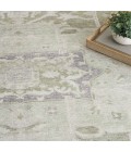 Nourison Vintage Washables Green Rug VWS08 9 ft. 10 in. X 13 ft. 2 in. Rect. - Rugs Town Nourison Vintage Washables Green VWS08 9 ft. 10 in. X 13 ft. 2 in. Rect. Rug