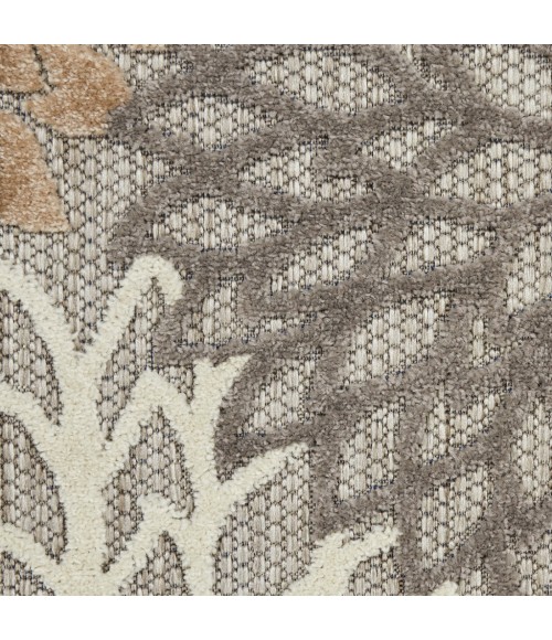 Nourison Aloha Round Area Rug ALH05-Natural