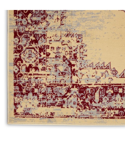 Nourison Grafix Area Rug GRF14-Cream/Red