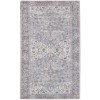 Nicole Curtis Machine Washable Series 1 Grey SR104 2 ft. 2 in. X 12 ft. Rectangle Rug
