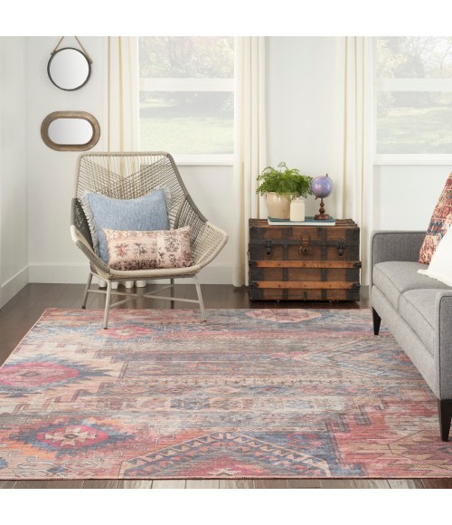 Machine Washable Series 1 Area Rug Nicole Curtis Machine Washable Series 1 Area Rug SR106 Multicolor 8' x 10'