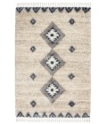 Nourison Scandinavian Shag Ivory/Blue Rug SCN03 5 ft. 3 in. X 7 ft. 9 in. Rect. - Rugs Town Nourison Scandinavian Shag Ivory/Blue SCN03 5 ft. 3 in. X 7 ft. 9 in. Rect. Rug