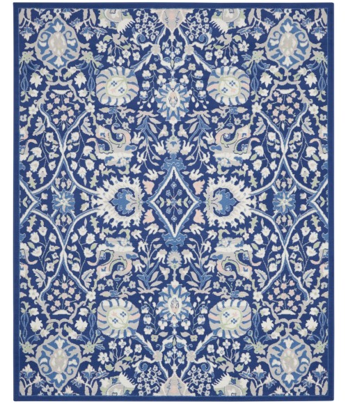 Nourison Whimsicle Area Rug WHS10-Navy Multicolor